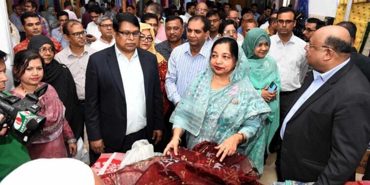 জামদানিকে আন্তর্জাতিকভাবে সমাদৃত করা হবে- সিনিয়র শিল্প সচিব