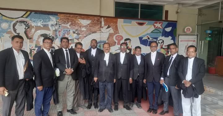 চিন্ময় কৃষ্ণ দাস ব্রহ্মচারীর জামিন শুনানীতে বাংলাদেশ আইনজীবী ঐক্য পরিষদের আইনজীবী প্রতিনিধি দল