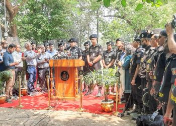 পহেলা বৈশাখ কে ঘিরে র‍্যাবের মহাপরিচালকের সংবাদ সম্মেলন