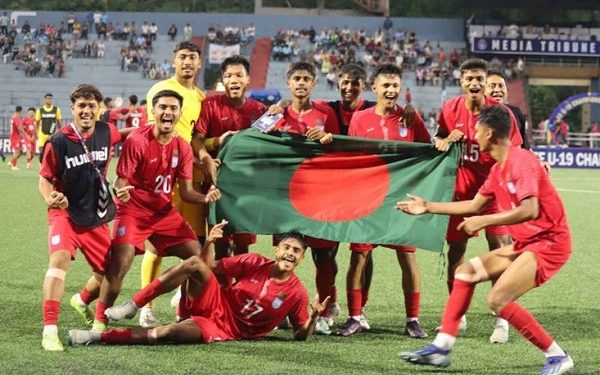 সাফ অনূর্ধ্ব-১৯ চ্যাম্পিয়নশিপের ফাইনালে উঠেছে বাংলাদেশ