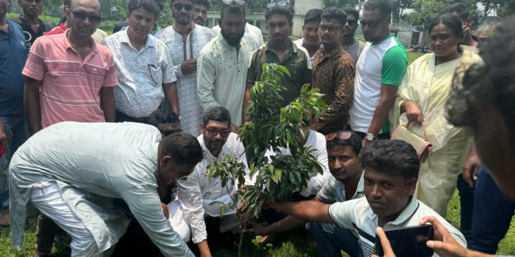 পবিত্র ঈদুল আযহা উপলক্ষে মাসব্যাপী বৃক্ষরোপন কর্মসূচি ও সামাজিক কর্মকাণ্ডে যুবদল নেতা জুয়েল