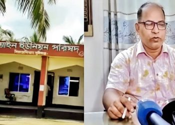 মুন্সিগঞ্জের সিরাজদিখান কেয়াইন ইউনিয়নের সচিব দেবাশীষ লাঞ্চিত