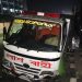 উল্টে গেল শিক্ষার্থীর লাশ বহনকারী অ্যাম্বুলেন্স