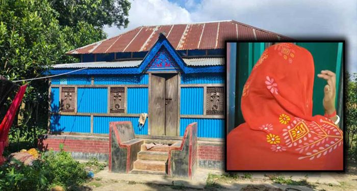 বাড়ি ছাড়লেন মুরাদনগরের সেই নির্যাতিত নারী