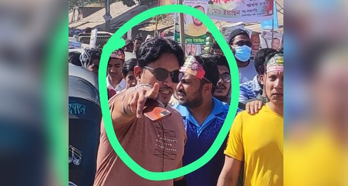 নারীকে মারধর ও শ্লীলতাহানির অভিযোগ যুবলীগ নেতার বিরুদ্ধে