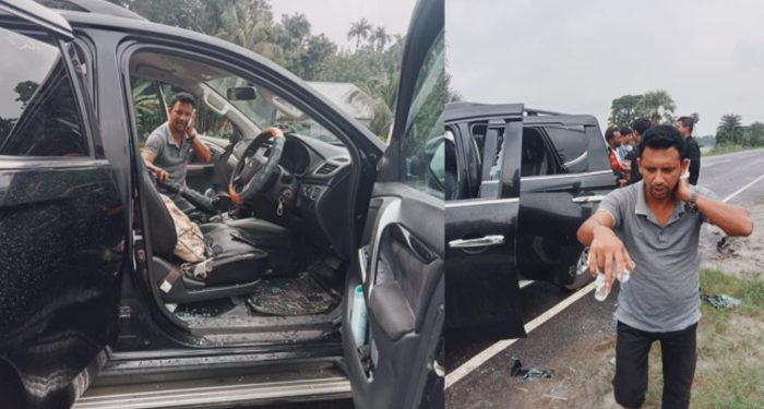 গোপালগঞ্জে ইউএনওর গাড়ি বহরে হামলা, আহত কয়েকজন