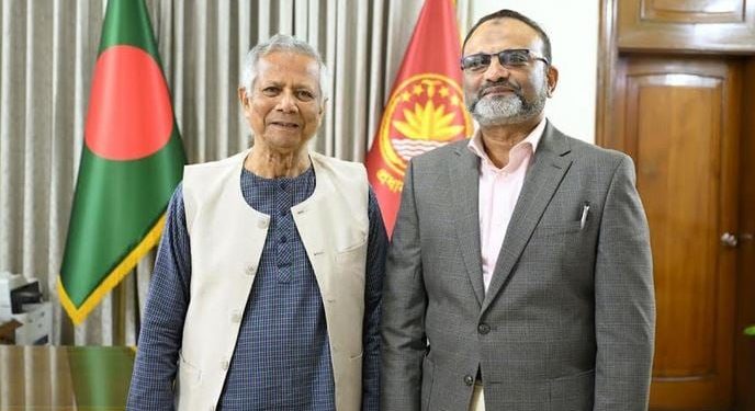 প্রধান উপদেষ্টার সঙ্গে ঢাবি উপাচার্যের সাক্ষাৎ