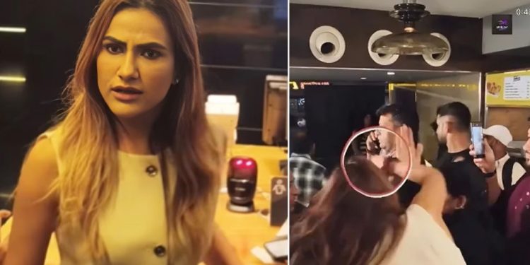 প্রকাশ্যেই অভিনেতা-প্রযোজককে জুতাপেটা করলেন অভিনেত্রী