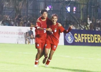 তৃষ্ণার জোড়া গোলে ভুটানকে উড়িয়ে দিল বাংলাদেশ