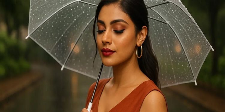বৃষ্টির দিনে কেমন মেকাপ করবেন