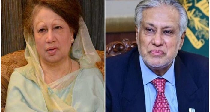 খালেদা জিয়ার স্বাস্থ্যের খোঁজ নিতে বাসভবনে যাবেন ইসহাক দার