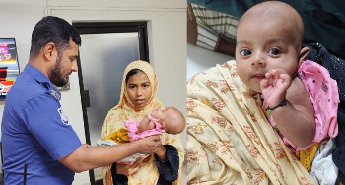 নেশার টাকা জোগাতে ৩ মাসের কন্যা শিশুকে বিক্রি