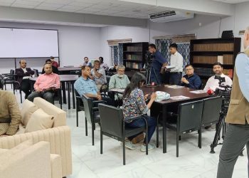 ঢাকাস্থ রাশিয়ান হাউসের আয়োজনে গণমাধ্যম প্রতিনিধিদের সাথে গোলটেবিল বৈঠক