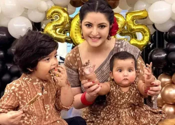 পরীমণির মেয়ে আইসিইউতে, ছেলের জ্বর ১০২ ডিগ্রি