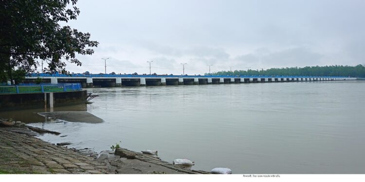 নীলফামারীতে তিস্তার পানি বৃদ্ধি