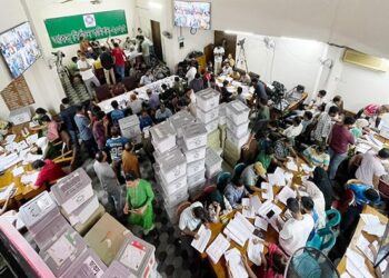 জাকসু নির্বাচনে তৃতীয়দিনের মতো চলছে ভোট গণনা