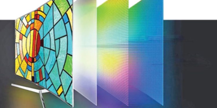 টিভিতে রিয়েল কোয়ান্টাম ডট ডিসপ্লে