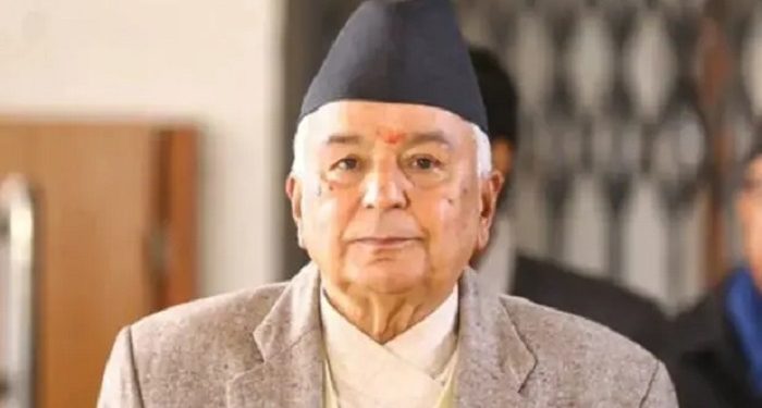 নেপালের প্রেসিডেন্টের পদত্যাগ