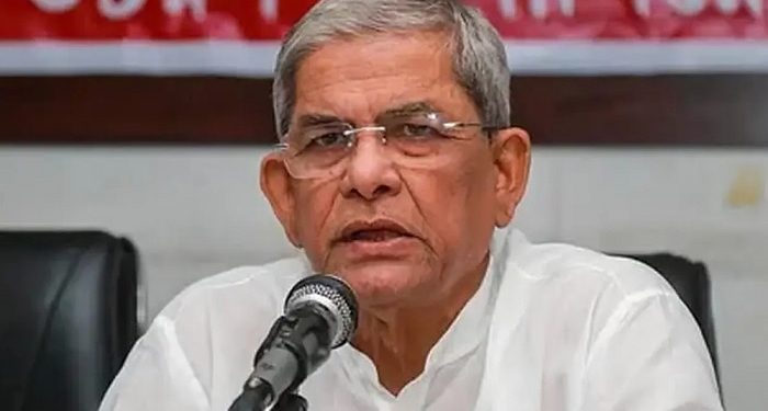 নির্ধারিত সময়ে নির্বাচন না হলে দায় নেবেন ড. ইউনূস : ফখরুল