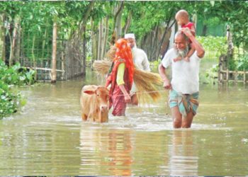 উত্তরের চার জেলার বহু মানুষ পানিবন্দি