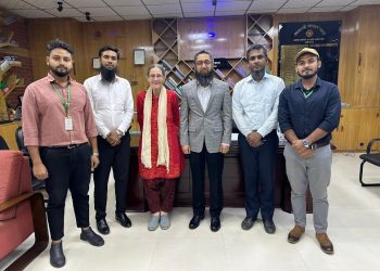 মানিকগঞ্জ পরিদর্শনে সিআরপি’র প্রতিষ্ঠাতা ভ্যালেরি অ্যান টেইলর