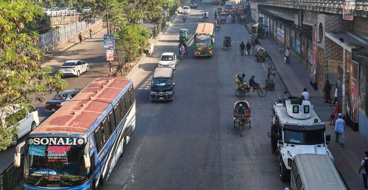 শাটডাউন কর্মসূচি,ঢাকার সড়কে যান চলাচল স্বাভাবিক