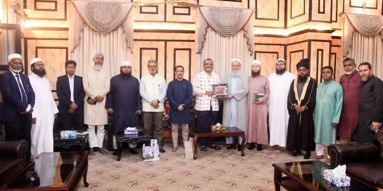 ঢাবি উপাচার্যের সঙ্গে আইডিডিইএফের সভাপতির সাক্ষাৎ