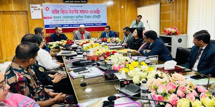 সিলেটে ফৌজদারি মামলা নিষ্পত্তির হার ৮২ শতাংশ, দেওয়ানির ১০৫ শতাংশ