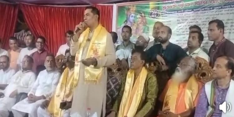 পটিয়ায় রাস মহোৎসবে বিএনপি মনোনীত প্রার্থী এনাম