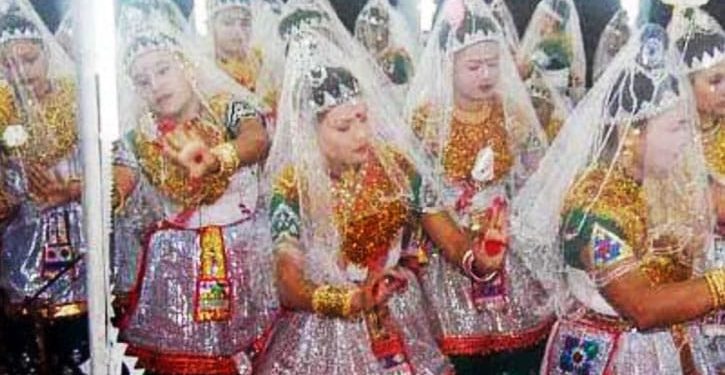 মৌলভীবাজারে সম্প্রীতির উৎসব মণিপুরি মহারাসলীলা