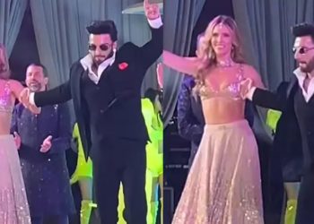 ট্রাম্পের হবু পুত্রবধূর সঙ্গে নাচলেন রণবীর, ভিডিও ভাইরাল