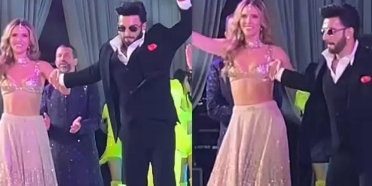 ট্রাম্পের হবু পুত্রবধূর সঙ্গে নাচলেন রণবীর, ভিডিও ভাইরাল