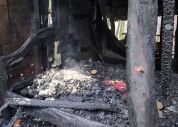 শরীয়তপুরে অগ্নিকাণ্ডে ঘুমন্ত অবস্থায় বৃদ্ধার মৃত্যু