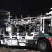 নোয়াখালীতে আগুনে পুড়ল বিআরটিসির ২ বাস, নাশকতার অভিযোগ