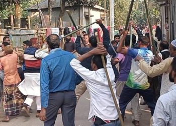 লালমনিরহাটে নির্বাচনি প্রচারণা নিয়ে বিএনপি-জামায়াত সংঘর্ষ, আহত ২০