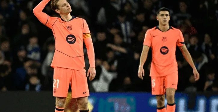 দশজনের সোসিয়েদাদের কাছে হারল বার্সেলোনা