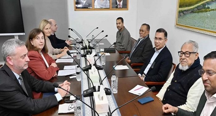 তারেক রহমানের সঙ্গে ইইউ প্রতিনিধি দলের বৈঠক