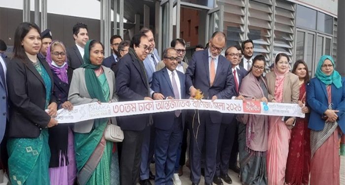 ৩০তম ঢাকা আন্তর্জাতিক বাণিজ্য মেলার উদ্বোধন