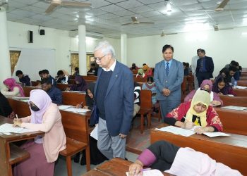 রাবির ‘এ’ ইউনিটের ভর্তি পরীক্ষা অনুষ্ঠিত, উপস্থিতি ৯০ শতাংশ