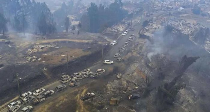 চিলিতে দাবানলে অন্তত ১৮ জন নিহত, জরুরি অবস্থা জারি