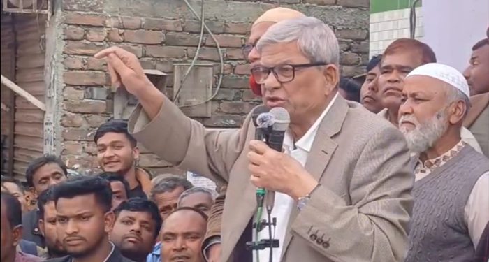 বিএনপিই দেশে শান্তি ফিরিয়ে আনতে পারে : মির্জা ফখরুল