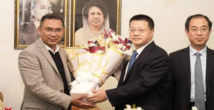 তারেক রহমানের সঙ্গে চীনা রাষ্ট্রদূতের সাক্ষাৎ