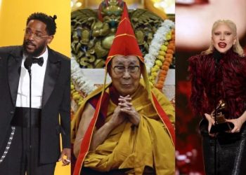 ৬৮তম গ্র্যামি অ্যাওয়ার্ডস: কেনড্রিক লামার, লেডি গাগা ও দালাই লামার হাতে পুরস্কার