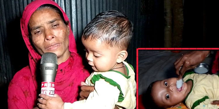 অন্যত্র বিয়ে দেওয়া হলো শিশুর মা, অনিশ্চয়তায় শিশু সামিয়ার জীবন।