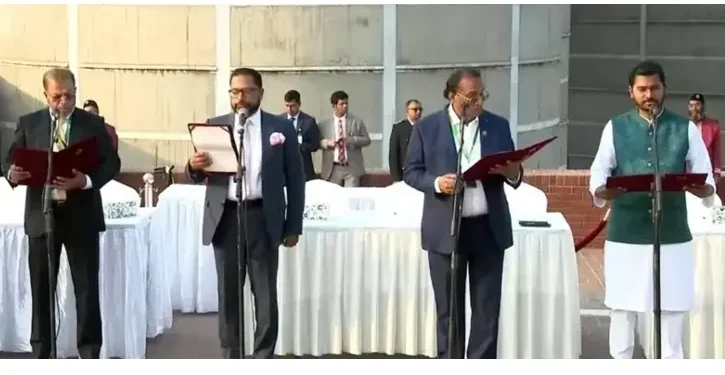 শপথ নিলেন ২৪ প্রতিমন্ত্রী