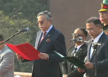 প্রধানমন্ত্রী হিসেবে শপথ নিলেন তারেক রহমান