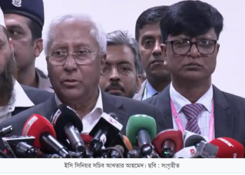 কত শতাংশ ভোট পড়ল, সর্বশেষ তথ্য জানালেন ইসি সচিব