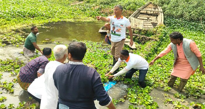 বেলকুচিতে খাল পরিষ্কার কর্মসূচির উদ্বোধন করলেন এমপি আলীম
