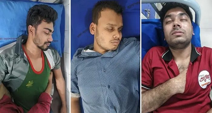 জবি ছাত্রদলের নেতৃত্বে সাংবাদিকদের ওপর হামলা, আহত ১০