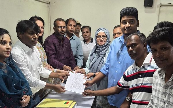সংরক্ষিত মহিলা আসনে বিএনপি’র মনোনয়ন ফরম জমা দিলেন নাসিমা আক্তার কল্পনা